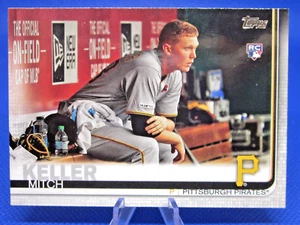 2019 TOPPS UPDATE #US218 MITCH KELLER SHORT PRINT SP VARIATION PIRATES ROOKIE RC - Picture 1 of 2