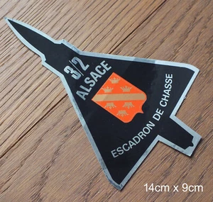 Sticker Aufkleber EC 3/2 Alsace Escadron de chasse Aircraft France Air Force RAR - Picture 1 of 1