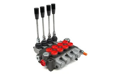 Chief Directional Control Valve, 10 GPM, 4 Spool, Motor Float, Tandem Center - Image 1 of 4