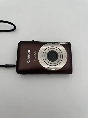 DEFEKT - Canon IXUS 105 Digitalkamera 12.1 MP Braun - Bild 1 von 4