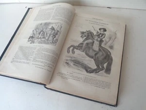 Revue ancienne MUSEE DES FAMILLES Année complète 1873 Reliure Gravures Lecture - Picture 1 of 9