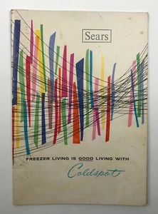 Sears Coldspot Freezer Vintage 1964 Owners Manual 1960s Graphics Recipes MCM - Picture 1 of 5