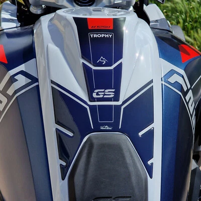 RESIN BIKE Paraserbatoio Adesivi 3D Resinati compatibili con BMW R 1250 GS Trophy 2023