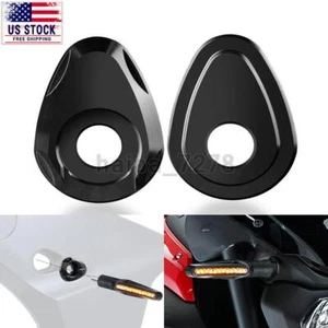 2X Indicator Turn Signal Adapter Spacer For YAMAHA MT-25 MT-03 MT-07 MT-09 MT-10 - Picture 1 of 10