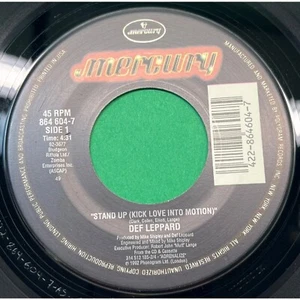Def Leppard Stand Up / From the Inside Acoustic Hippies From Hell 45 Rock - Picture 1 of 4