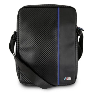 BMW Universal 10 Tablet Tasche M Power Carbon Umhängetasche Blue Stripe Bag - Bild 1 von 4