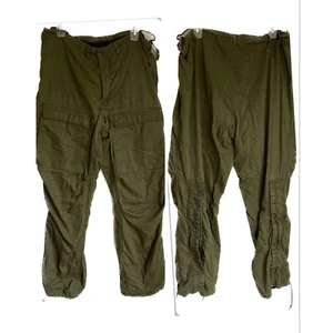 Vintage Army Military Chemical Warfare Cargo Pants Protective Pants Size Medium - Picture 1 of 7
