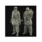 1/35 Resin Figures Model Kit Ww2 German Soldiers Kharkov (2 Figures)