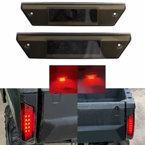 Rear Brake Taillight Stop Lights For Polaris GEM EM1400 Ranger 500 800 900 Smoke - Bild 1 von 9