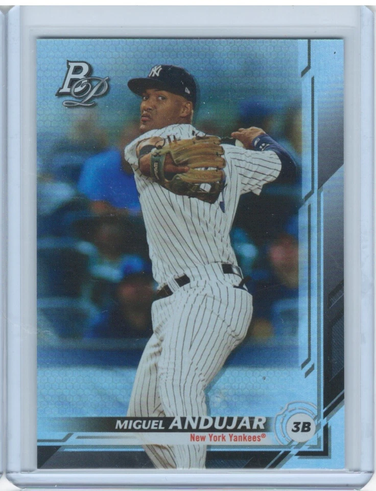 2019 Bowman Platinum 99  Miguel Andujar New York Yankees - Image 1 of 1