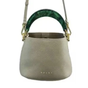 MARNI Mini Bucket Bag Plain Hand Bag 1146 Free Shipping From Japan - Picture 1 of 8