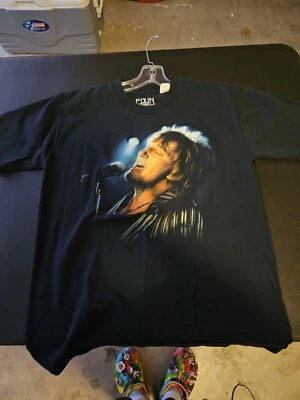 Camiseta Rod Stewart Rockin In The Hound Tour EDUN Foto 1 de 4