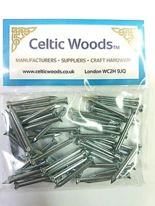 Pack of 50 Masonry Nails 2.5 x 25 mm Extra Strong Heat Treated Hard Nails - Picture 1 of 1