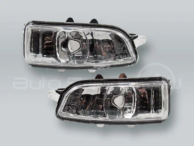 PAR de luces de señal de giro para espejo de puerta para Volvo S40 V50 2007-2011 Foto 1 de 2