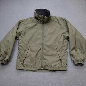 Columbia Sportswear Bomber Jacket Men's Size M Full-Zip Fleece Lined Dark Green - Picture 1 of 23