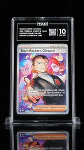 Team Rocket’s Giovanni #238 – Destined Rivals – TAG 10 – Gem Mint Pokémon Card - Picture 1 of 4