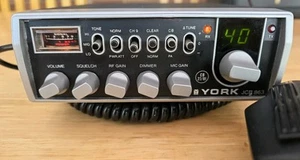 york jcb 863 vintage FM cb radio - Zdjęcie 1 z 3