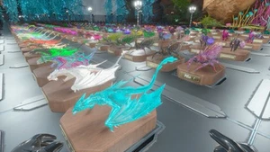ARK ASA Ascended Pve Yard Sale Pick Any Dino Adult Baby Rhynio Wyvern Water Tame - Picture 1 of 19