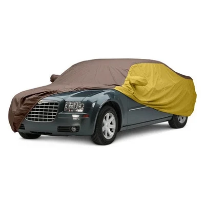 For Mercedes-Benz S65 AMG 06 Car Cover WeatherShield HP Two-Tone Taupe Custom Foto 1 de 4