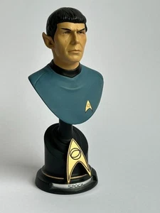 Sideshow Collectibles Star Trek Spock Leonard Nimoy Polystone Bust Item No 8402 - Picture 1 of 14