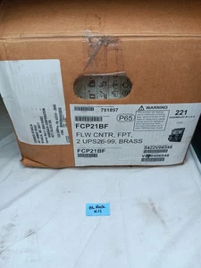 Geo-Flo FCP21BF Centro di flusso, Flo-Link 2 UPS26-99 ottone - Foto 1 di 8