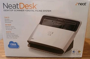 Neat Desk Pass Through Scanner Red Home Office Edition Digital Filing System - Picture 1 of 10