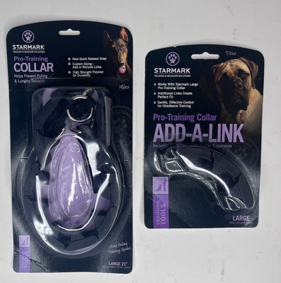 Collar Starmark Pro-Training Grande 21" Cuello y Tres Add-A-Link Foto 1 de 4