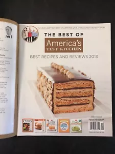 Cook's Illustrated Magazine Best Recipes and Reviews of 2013 - Picture 1 of 2