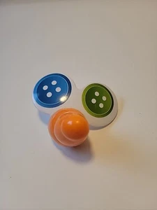 Step 2 My First Snowman Replacement Piece Parts Button Eyes Carrot Nose - Picture 1 of 5