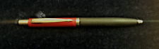 NEW Vintage PARKER REFLEX retractable pen RED Barrel BLACK Ink Medium Ballpoint