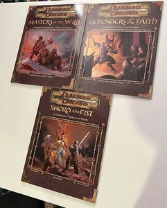 Dungeons and Dragons Accessory Guidebooks Lot 3 PB DD BOOKS Wizards of the Coast - Picture 1 of 12