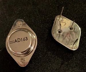 2 transistors AD163 pnp germanium sortie collecteur sur fils - Picture 1 of 1