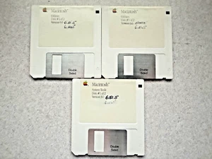 1983-87 Apple Macintosh System Tools Disk1&2 of 2, Utilities Disk #1 of 2 v6.0.5 - Picture 1 of 2