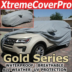 2024 CHEVY TRAX Waterproof Car Cover w/MirrorPocket Gray - Picture 1 of 10