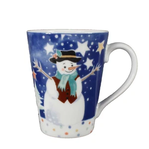 Noritake Epoch Christmas Snowman 4.5" Coffee Cup - Picture 1 of 3