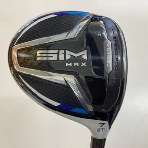 Ladies Taylormade SIM MAX Fairway Wood Golf Club 7W TENSEI BLUE TM40/A #BD01940 - Picture 1 of 5