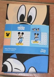 Mickey Mouse Baby Bettwäsche 40x60cm + 100x135cm NEU - Bild 1 von 3
