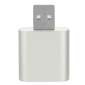 Hochleistungs -Aluminium USB externer Stereo -Klangadapter für und - Bild 1 von 12
