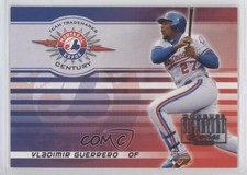 2003 Donruss Signature Series Team Trademarks Century /100 Vladimir Guerrero HOF
