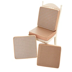 Cojín de asiento cuadrado Cojín de silla 40x40 cm Grueso Cojín de suelo Cojín decorativo desmontable - Imagen 1 de 7