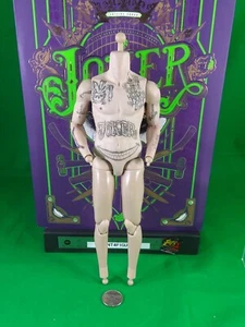 Figura de acción Hot Toys MMS382 Joker Escuadrón Suicida 1/6 cuerpo tatuado desnudo! - Imagen 1 de 9