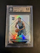 2015-16 Panini Prizm KARL-ANTHONY TOWNS Silver Prizm #328 - Rookie Card 