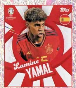 Topps UEFA EURO EM 2024 Sticker Lamine Yamal Paralells Aussuchen/Choose - Bild 1 von 5