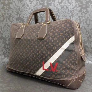 Bolso de Mano LOUIS VUITTON Monograma Mini Lin Lona Iniciales Isfahan #3 Elevado - Imagen 1 de 14