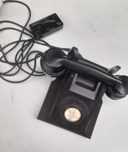 Vintage Telephone  Black Bakelite  NSW  TO -1502 Office  Extension Type  No Dail - Picture 1 of 11