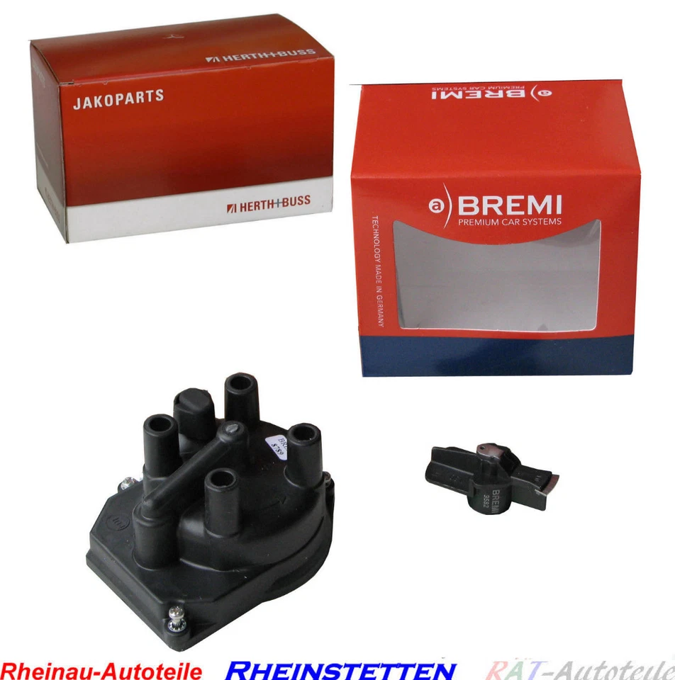 Zündverteilerkappe+Zündverteilerläufer NISSAN Micra II 1.0i 16V  1.3i 16V - Bild 1 von 1