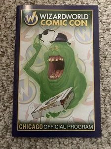 Wizard World Chicago Comic Con Program Ghostbusters Erik Burnham Comic Artist - Picture 1 of 1