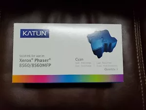 KATUN Xerox Phaser 8560/8560MFP Solid ink Cyan 108R00723 New - Picture 1 of 5