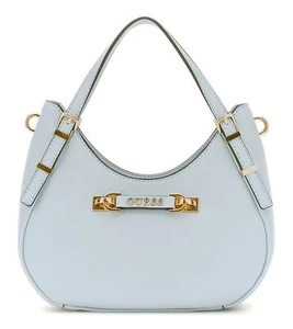 GUESS bolso Lefia Small Satchel Bag Misty Blue - Imagen 1 de 3