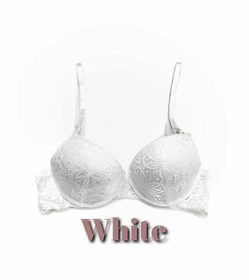 Ultimate Extreme Extra Padding Power Lift All over Lace Push Up Bra B C D DD Cup - Image 1 of 4